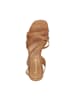 Tamaris Sandalen aus Leder Braun