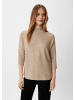 comma Strickpullover langarm in Beige