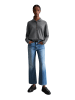 Marc O'Polo DENIM Strickpolo relaxed in Asphalt Melange