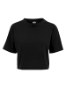 Urban Classics Cropped T-Shirts in black