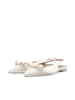 Bianco Slingbacks in OffWhite