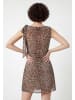 myMo Women Dress in coffee black