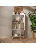 CALICOSY Sideboard MONACO in Weißer - (W) 80  x (H) 155  x (L) 43  cm
