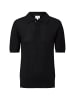 CASH-MERE.CH Poloshirt Kurzarm in Schwarz