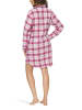 Moonline Flanell-Nachthemd in pink