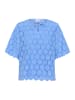 SAINT TROPEZ Kurzarm-Bluse ZojaSZ Lockere Passform in Provence