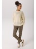 Aniston CASUAL Strickpullover in wollweiß