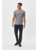 Matinique T-shirt Madelink Gerade Passform in Med.Grey Melange