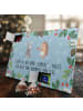 Mr. & Mrs. Panda Tee Adventskalender Hase Igel mit Spruch in Eisblau