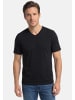 Redmond T-Shirt Basic in Schwarz