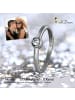 GoldDream 333 Weißgold - 8 Karat Damen Ringe Stein Fingerring  56 (17,8)