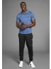 Bruno Banani Poloshirt in blau meliert