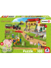 Schmidt Spiele Spiel - Farm World, Bauernhof und Hofladen (Kinderpuzzle)