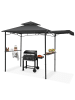 tectake Grillpavillon, inklusive 8 Heringen und 6 Haken, 316 x 150 x 250 cm