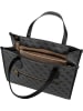 Guess Handtasche Izzy 2 Compartment Tote in Coal Logo