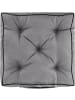Aspero Stuhlkissen 45x45 cm Murcia in Hellgrau