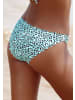 LASCANA Bikini-Hose in mint-bedruckt