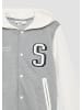 s.Oliver Sweatshirt Jacke in 95W0_grau meliert