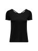 ONLY T-Shirt 1er Pack in Schwarz