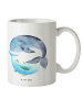 Mr. & Mrs. Panda Kindertasse Walfisch Thunfisch ohne Spruch in Weiß