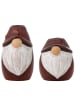 Bloomingville Kerzenhalter LYDA Rot WICHTEL für 1 Kerze 2er Set