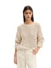 Marc O'Polo Pullover loose cropped in Grey Silk