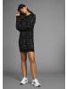 Laura Scott Strickkleid in schwarz