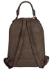 Samantha Look Rucksack echt Leder in taupe