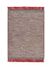 Teppich Boss Kurzflor Teppich Nikolai 8064 in Grau Rot