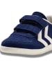 Hummel Klettverschluss Sneaker Victory Suede Lebensstil Kinder in NAVY PEONY
