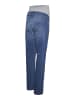 mama licious Umstandsjeans mit Straight Fit in Medium Blue Denim