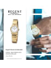Regent Analog-Armbanduhr Regent Metallarmband gold klein (ca. 26,5mm)