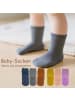 Yalion 9er-Set Yalion Baby Stoppersocken, Baumwolle, rutschfest, dunkelblau