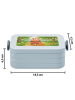 Mr. & Mrs. Panda MEPAL Bentobox Roter Panda Design ohne Spruch in Blau Pastell