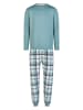 Phil & Co. Berlin  Pyjama Weekend Collection in grün/blau