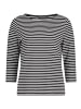 Betty Barclay Basic Shirt mit Ringel in Schwarz/Weiß