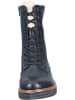 remonte Freizeit Stiefeletten in schwarz/schwarz/beige