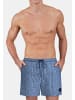 CECEBA Badehose Naas in blau-mittel-Allover