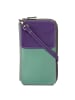 MYWALIT Geldbörse Leder 11 cm orchid