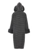 Usha Women Poncho in Dunkelgrau