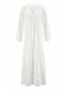 Hessnatur Maxi Kleid in naturweiss