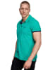 Rusty Neal Kontrast Polo Pique Shirt Regular Fit in Grün / Marine