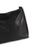Florence Florence Schultertasche, Cityrucksack Leder schwarz ca. 40cm