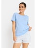 LSCN BY LASCANA Shorty in blau-ecru