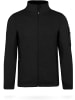 Normani Outdoor Sports Herren Strick-Fleecejacke Wapusk in Schwarz