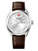 Swiss Alpine Military by Grovana Automatikuhr für Herren in silber