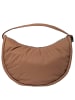SANDQVIST Curve Half Moon Bag L - Umhängetasche 42 cm (black) in dark taupe