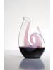 RIEDEL Glas Dekanter Curly in 26,5 cm in pink