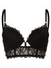 LASCANA Push-up-BH in schwarz