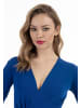 faina Damen Minikleid Aus Jersey in Königsblau